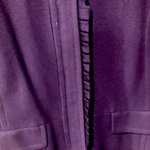 Banana Republic purple  coat, size large tall. Used, excellent condition.